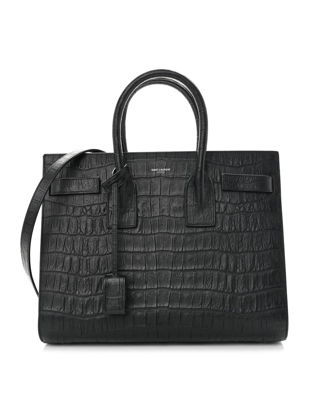 Saint Laurent Calfskin Crocodile #325784S20B